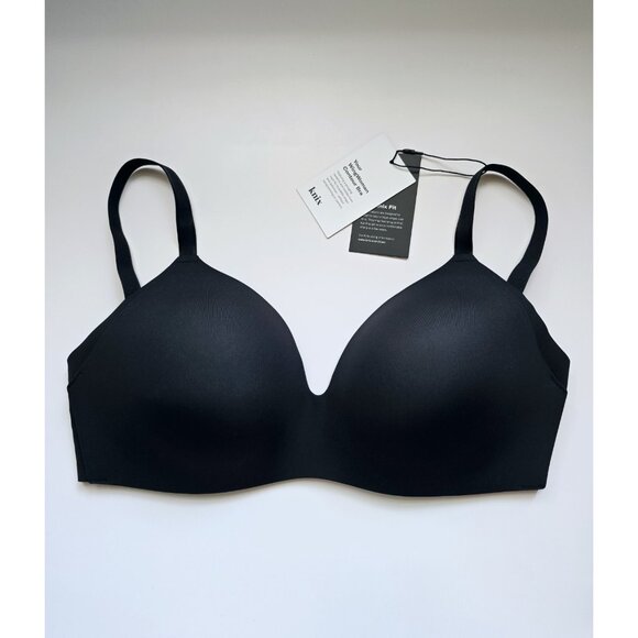 Knix Wing Woman Contour Black Wireless Lined Lightly Padded Molded Bra Size 0 XS - Picture 9 of 9